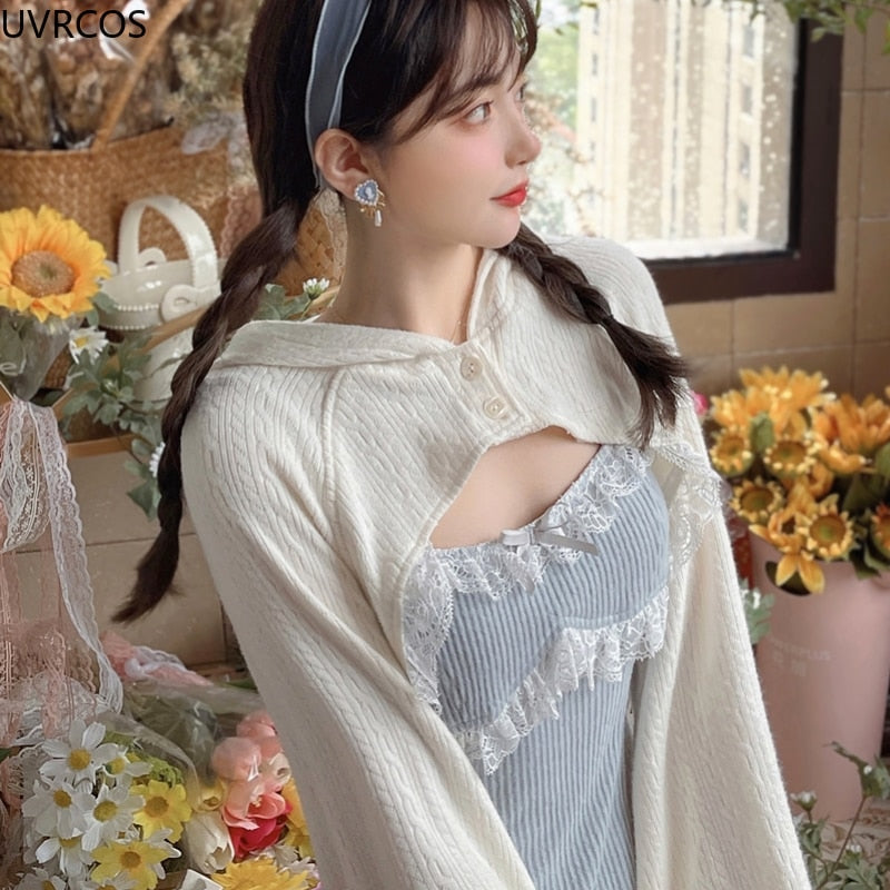Sweet Lolita White Cardigan