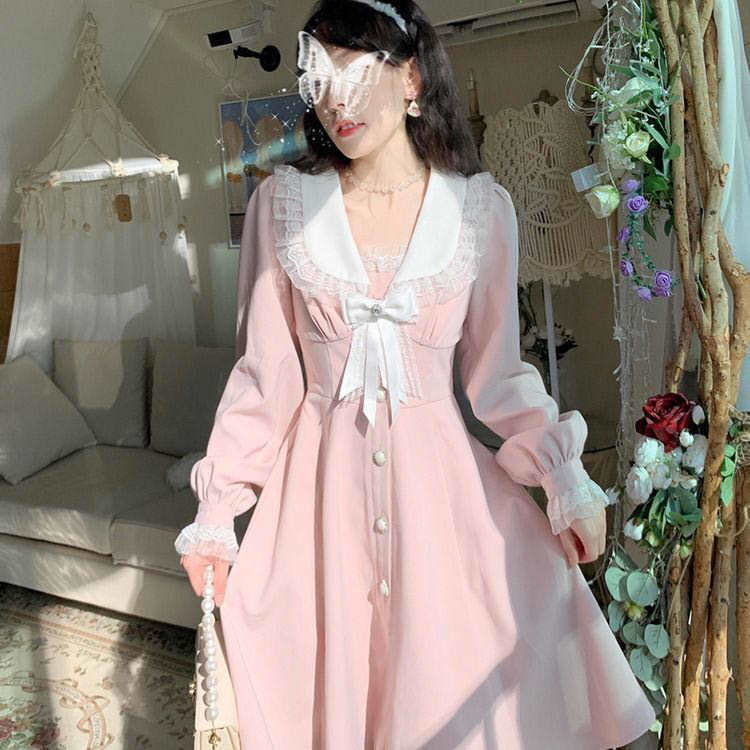 Sweet Lolita Pink Pretty Dress