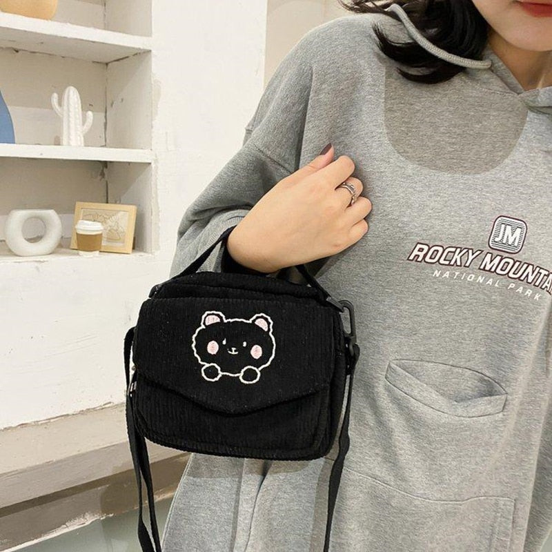 Soft Brown Mocha Kawaii Satchel bag