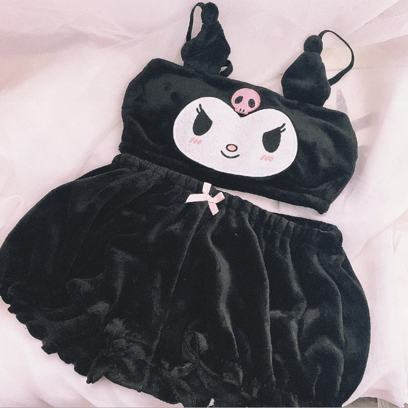 Kuromi Lingerie Set