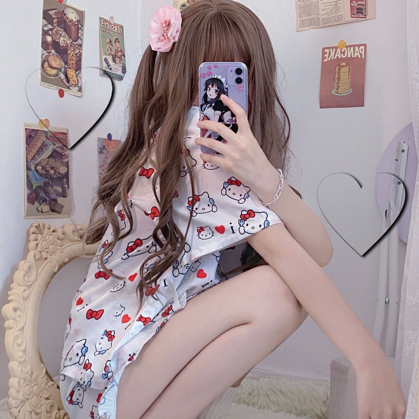 Sanriocore Pajamas Set