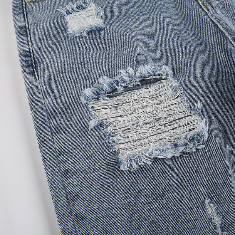 Y2K Grunge Ripped Baggy Jeans
