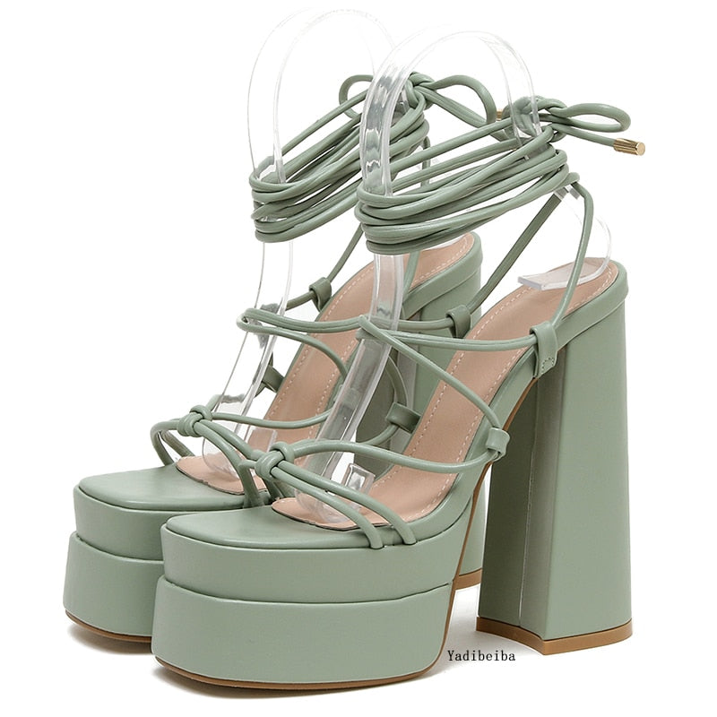 Soft Girl Y2K Platform Sandals