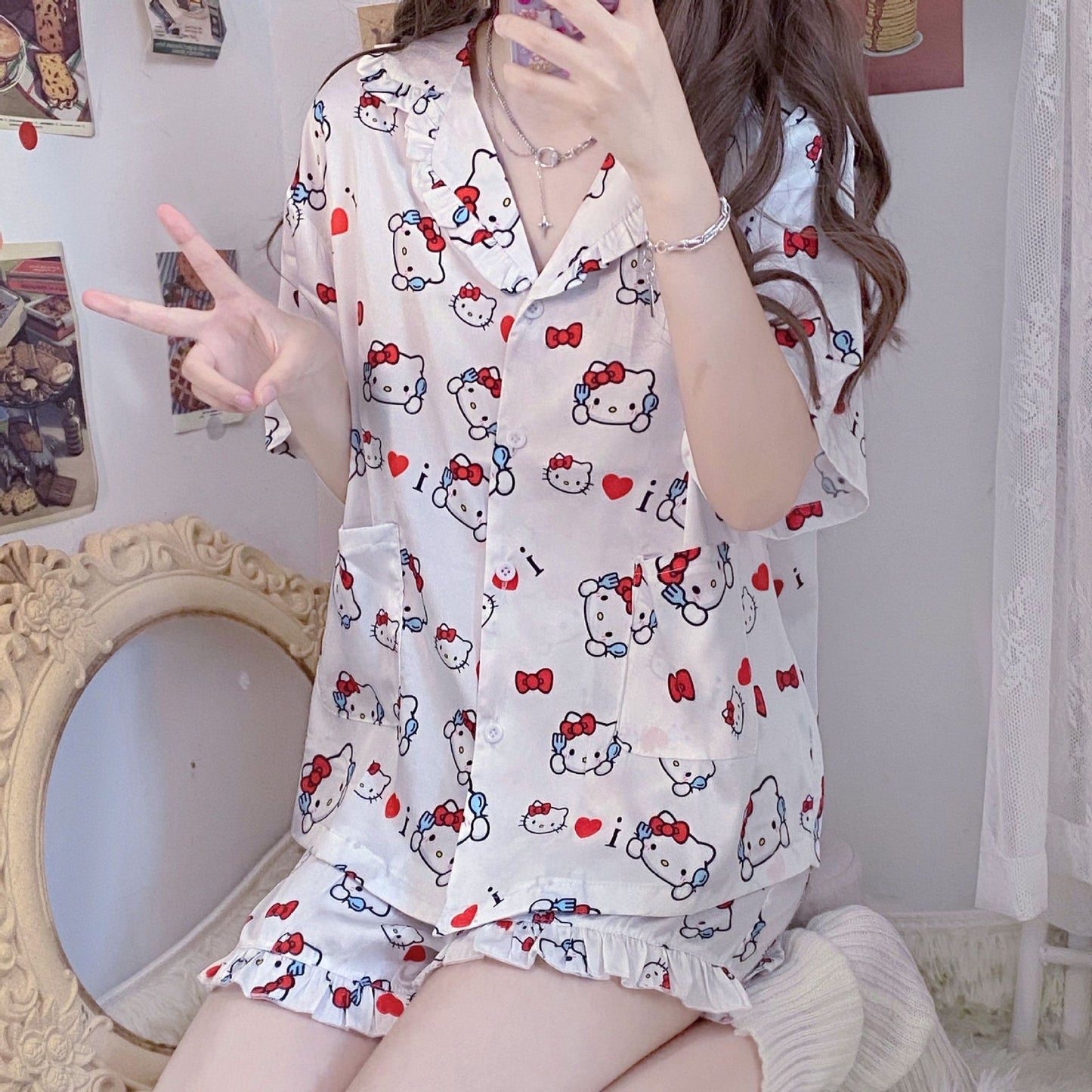 Sanriocore Pajamas Set