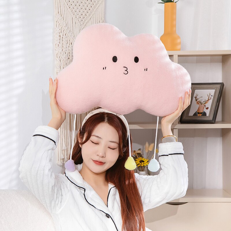 Cute Kawaii Cloud Plush Pillow