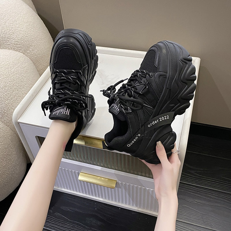 Harajuku Chunky Platform Sneakers