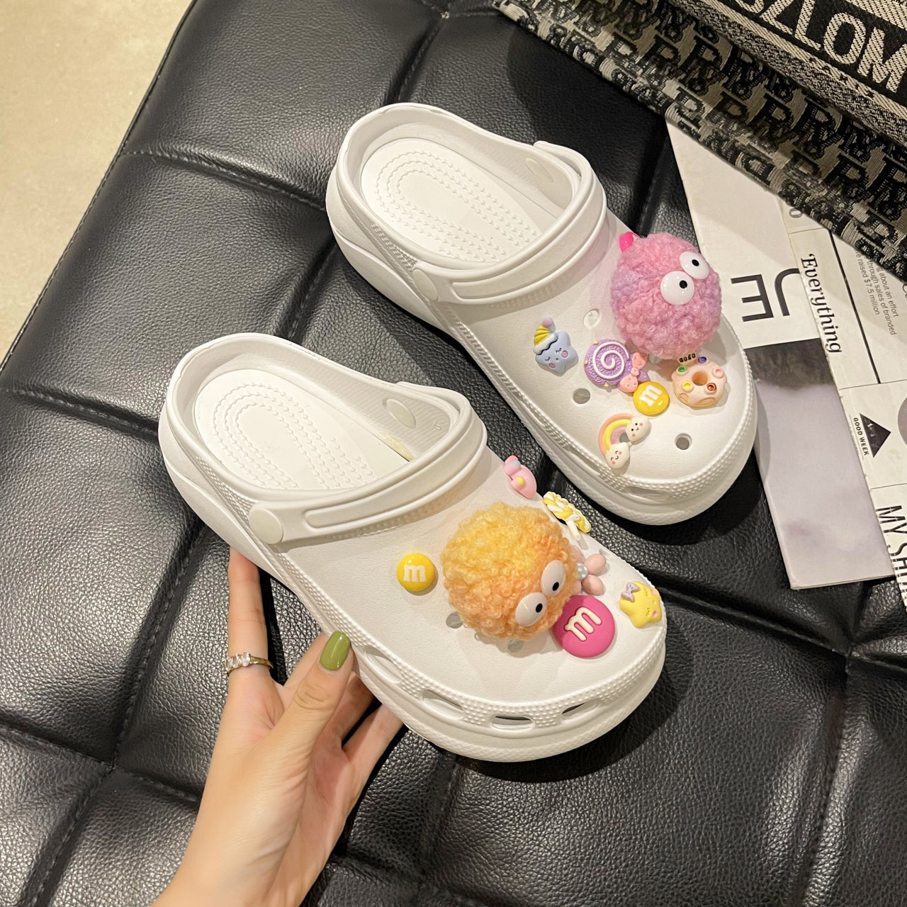 Kawaii Lounge Slippers Cute Charms