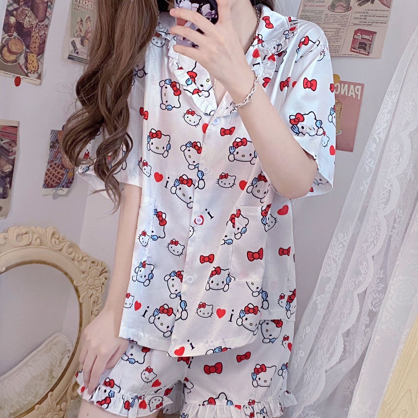 Sanriocore Pajamas Set
