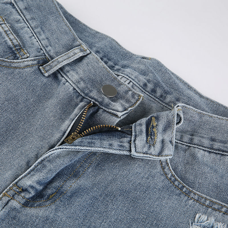 Y2K Grunge Ripped Baggy Jeans