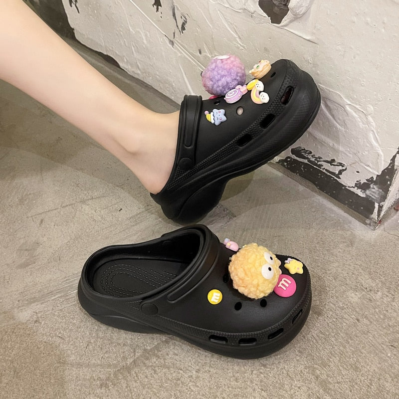 Kawaii Lounge Slippers Cute Charms