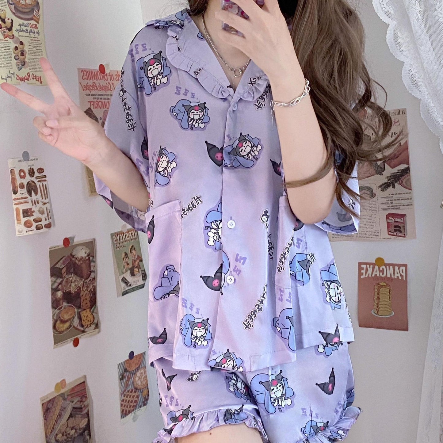 Sanriocore Pajamas Set
