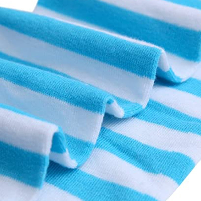 Kawaii Pastel Cosplay Striped Stockings