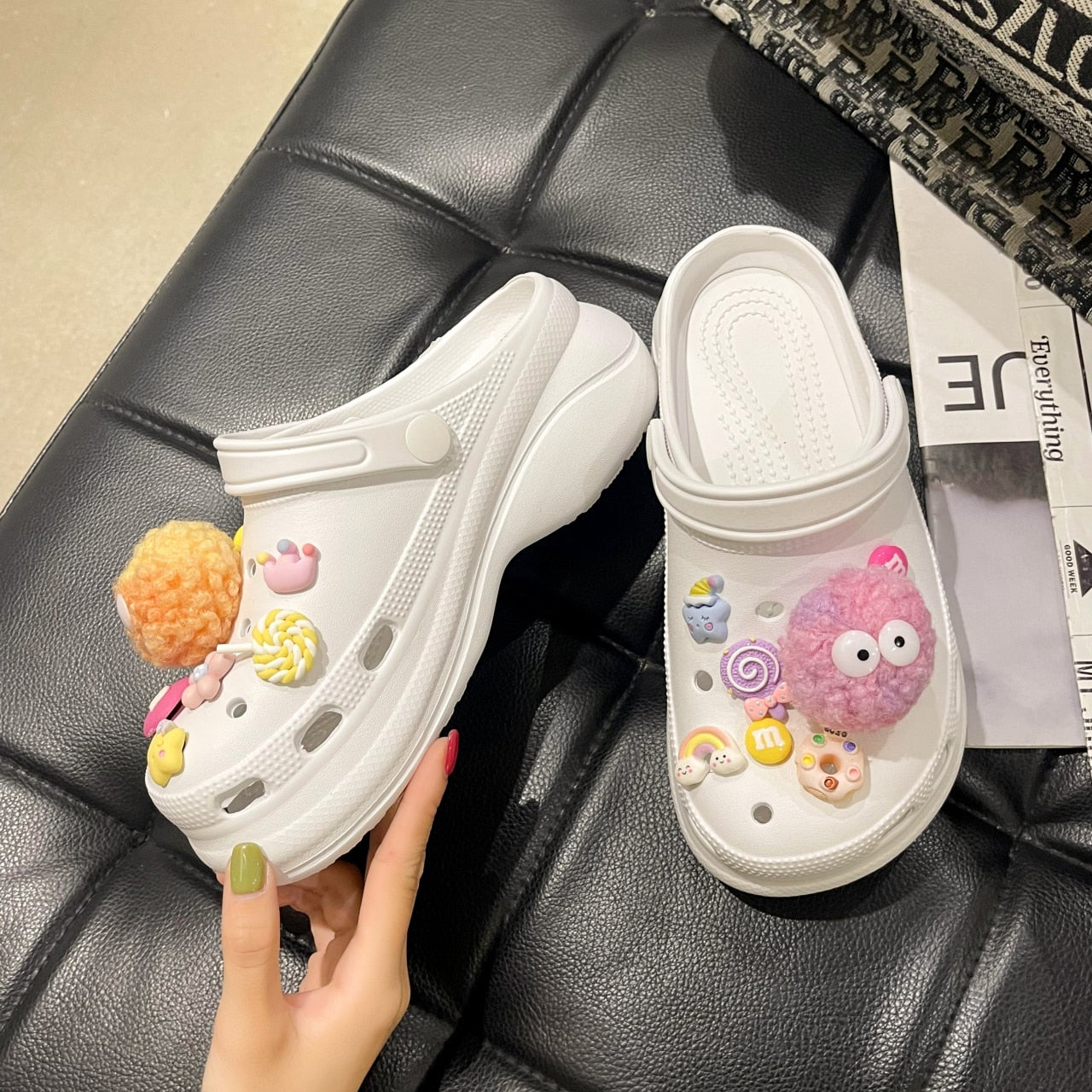 Kawaii Lounge Slippers Cute Charms