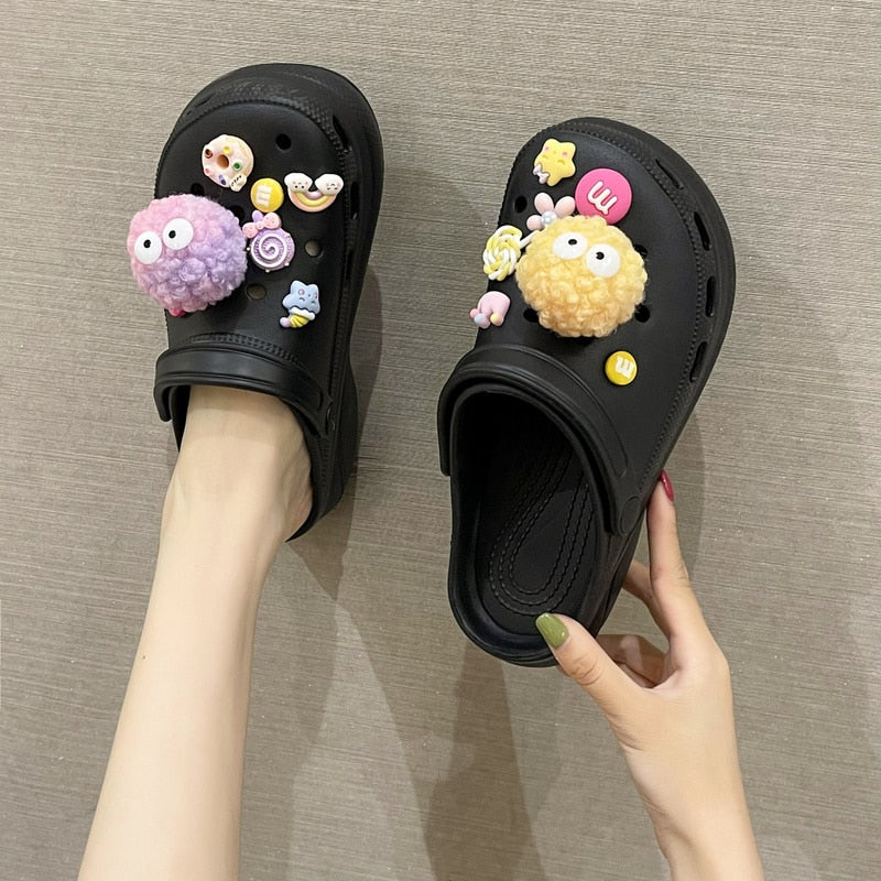 Kawaii Lounge Slippers Cute Charms