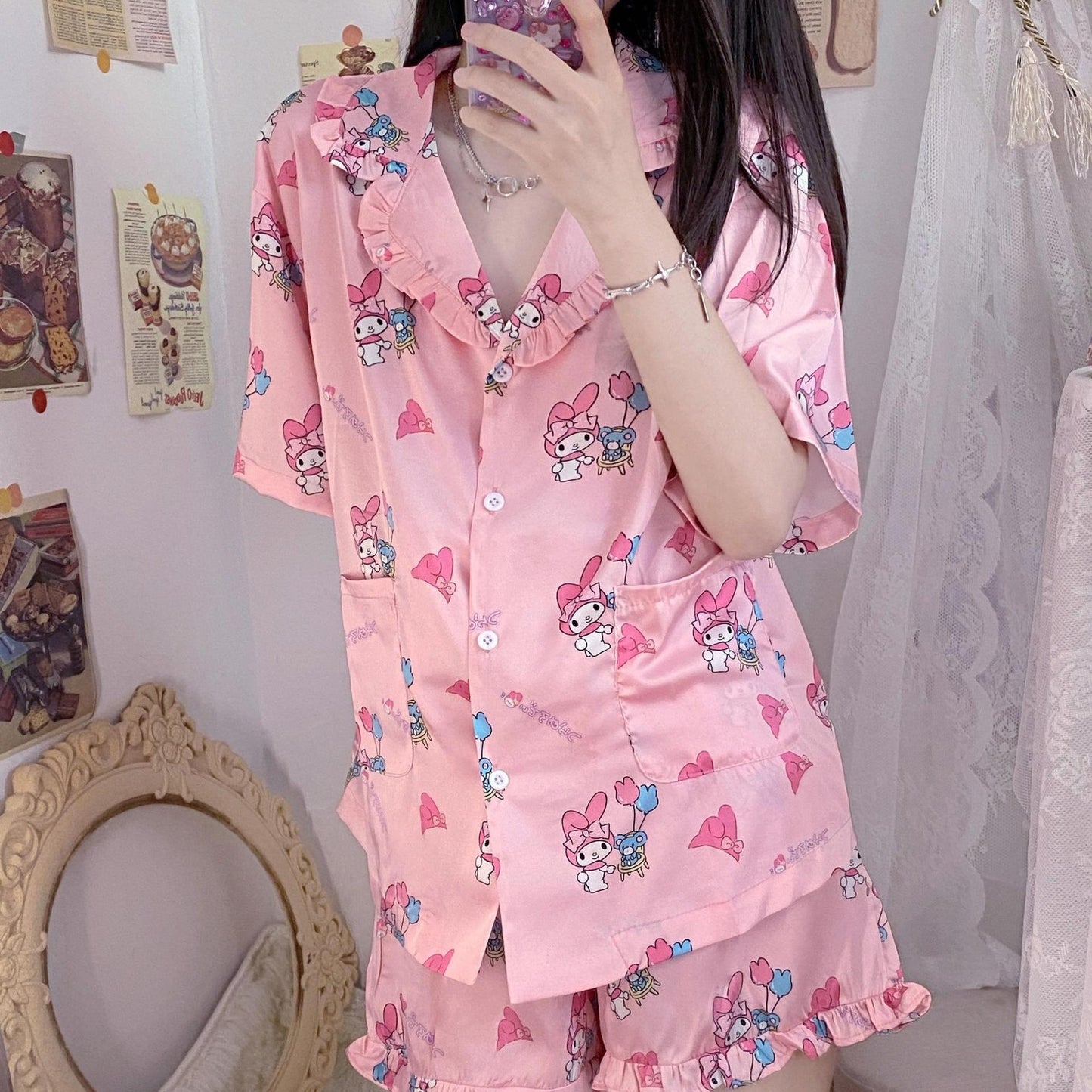 Sanriocore Pajamas Set