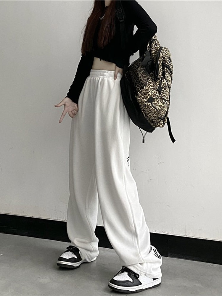 Dark Grunge Wide Leg Sweatpants