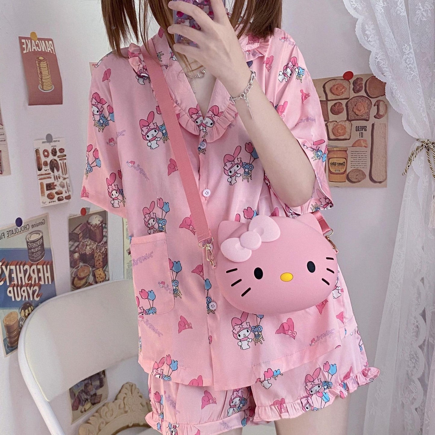 Sanriocore Pajamas Set
