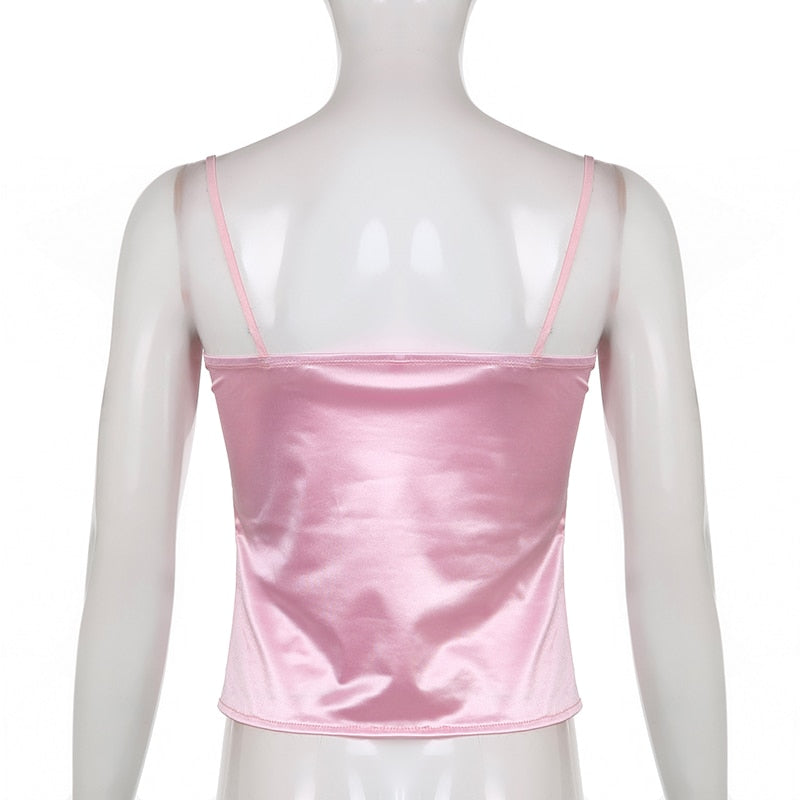 Coquette Satin Milkmaid Bustier