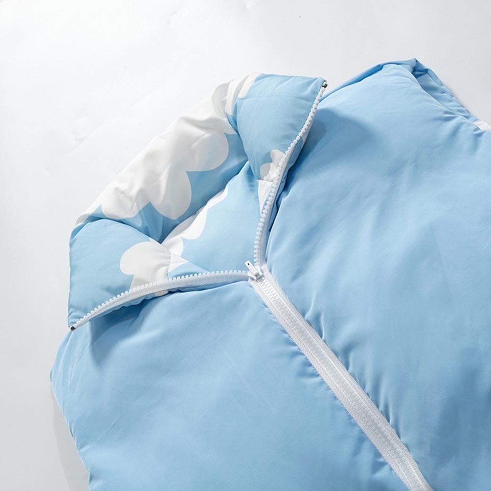 Aesthetic Sky Cloud Puffer Jacket