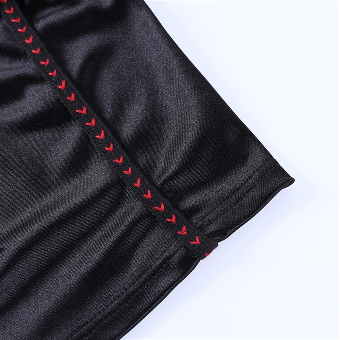 Gothic Vampire Cross Crop Top