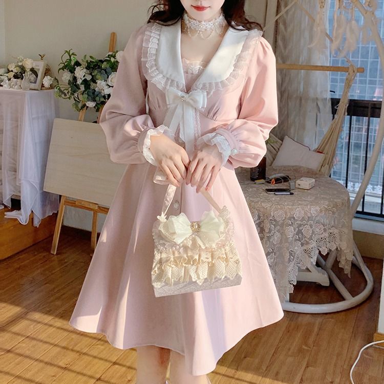 Sweet Lolita Pink Pretty Dress