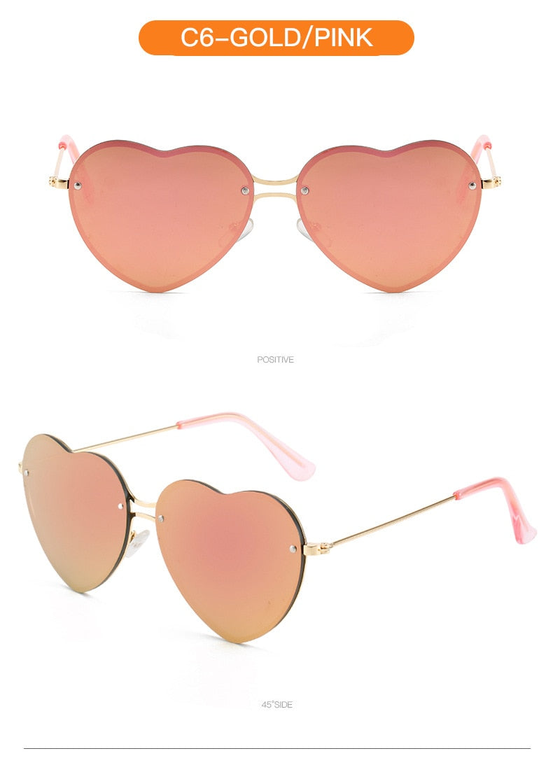 Classic Heart Shaped Sunglasses