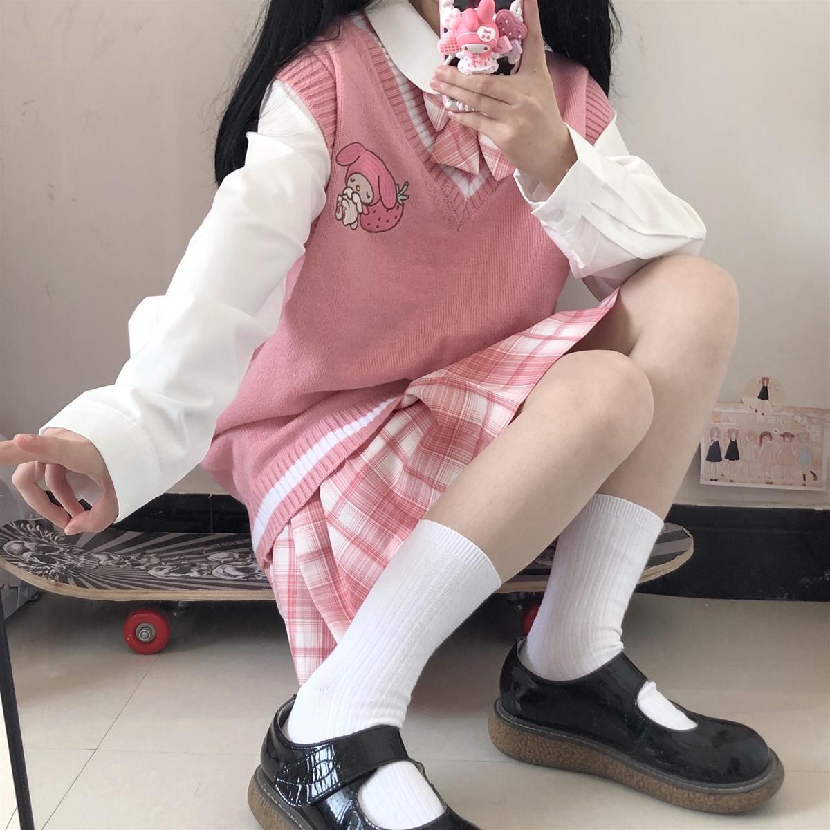Kawaii Sweater Vest My Melody Pink