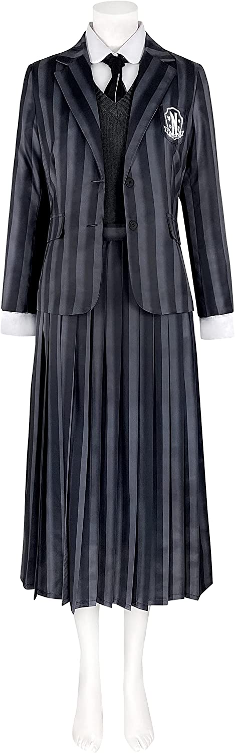 Wednesday Addams Nevermore Academy School Uniform