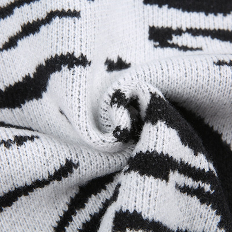 Gothic Aesthetic Skeleton Sweater