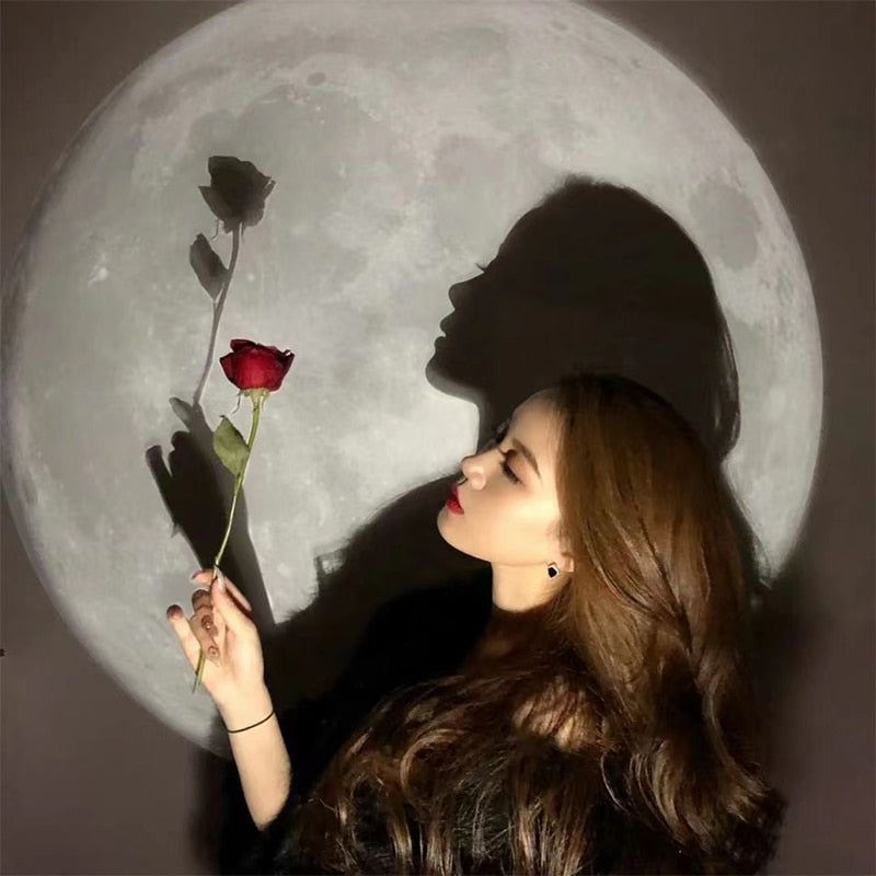 Full Moon Aesthetic Projector Lamp