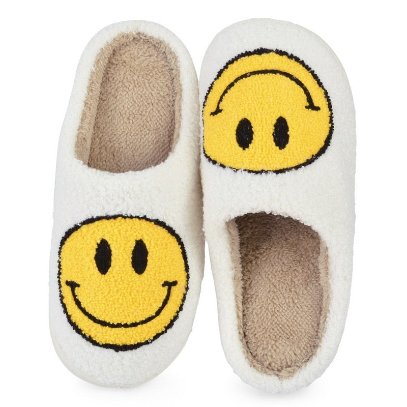 Smiley Face Slippers