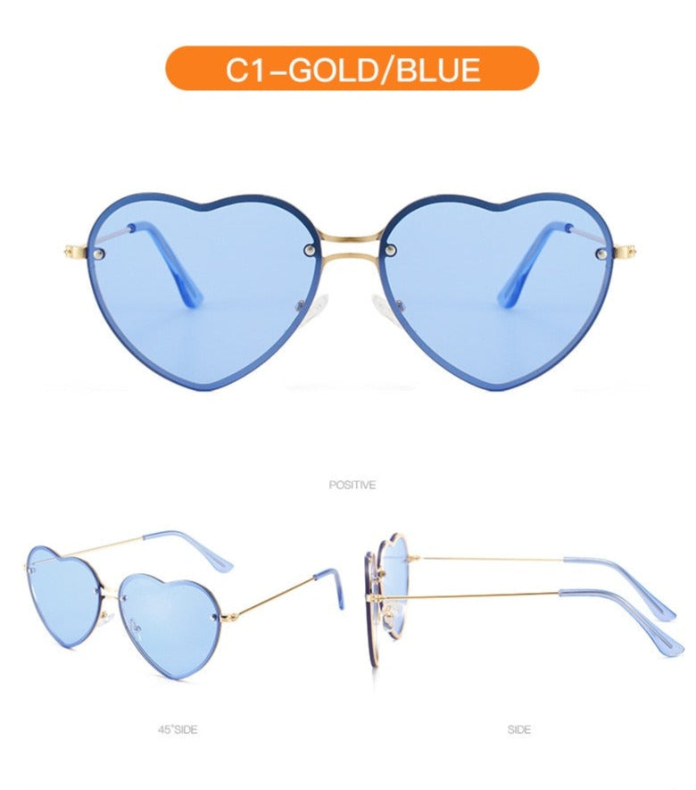 Classic Heart Shaped Sunglasses