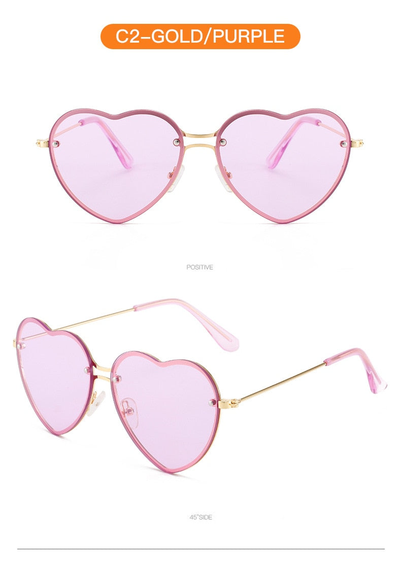 Classic Heart Shaped Sunglasses