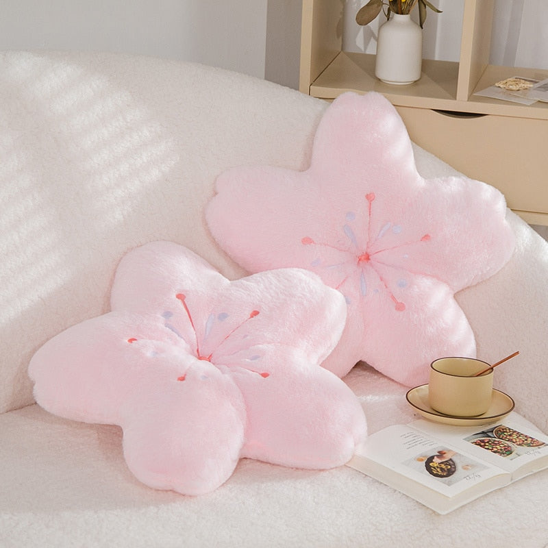 Sakura Pink Cherry Blossom Pillow