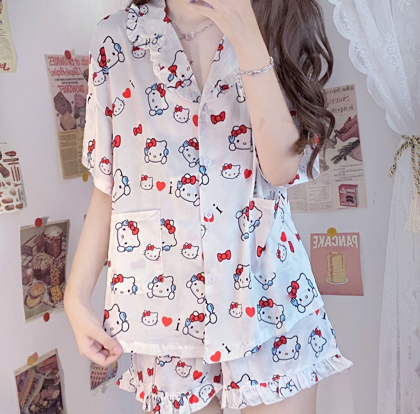 Sanriocore Pajamas Set