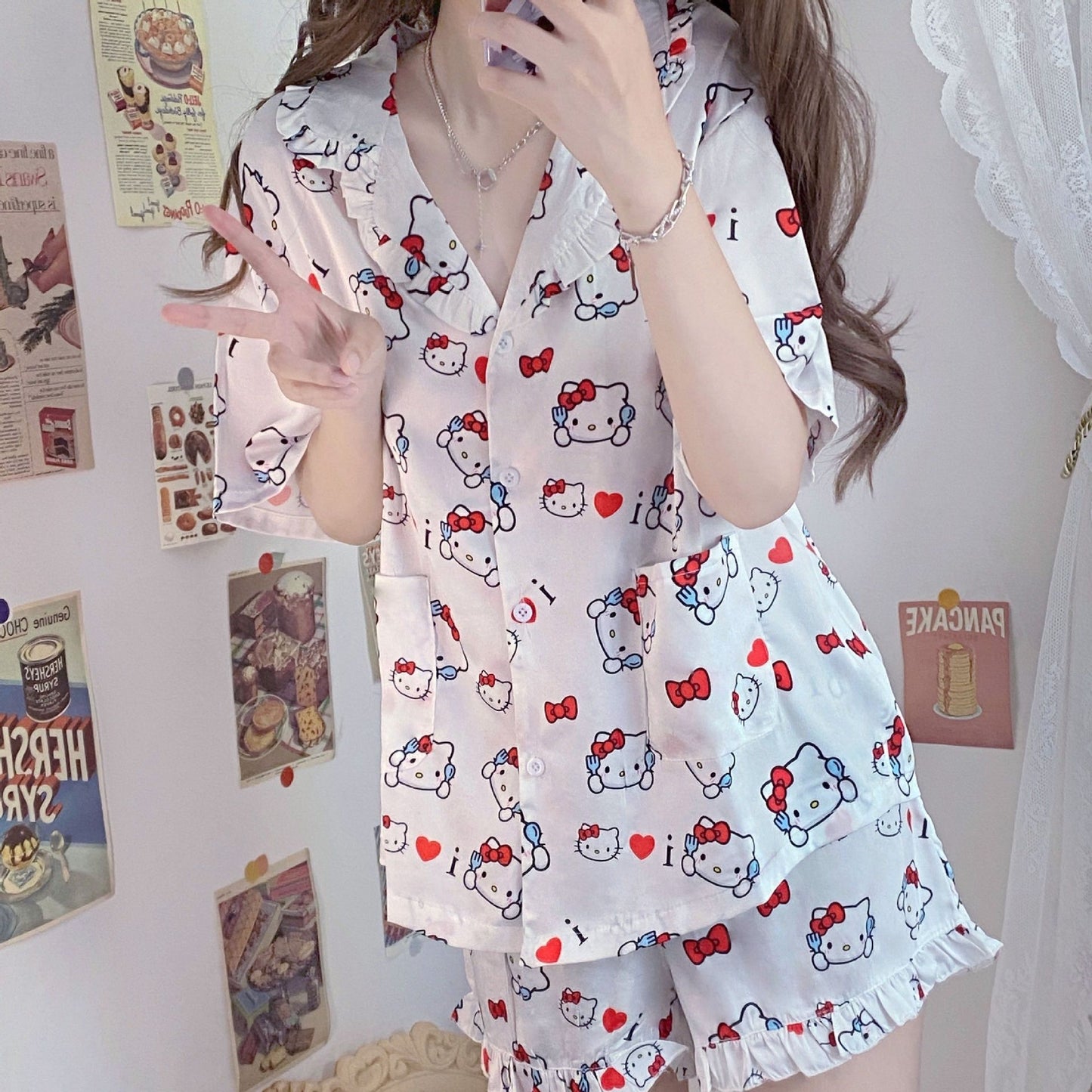 Sanriocore Pajamas Set