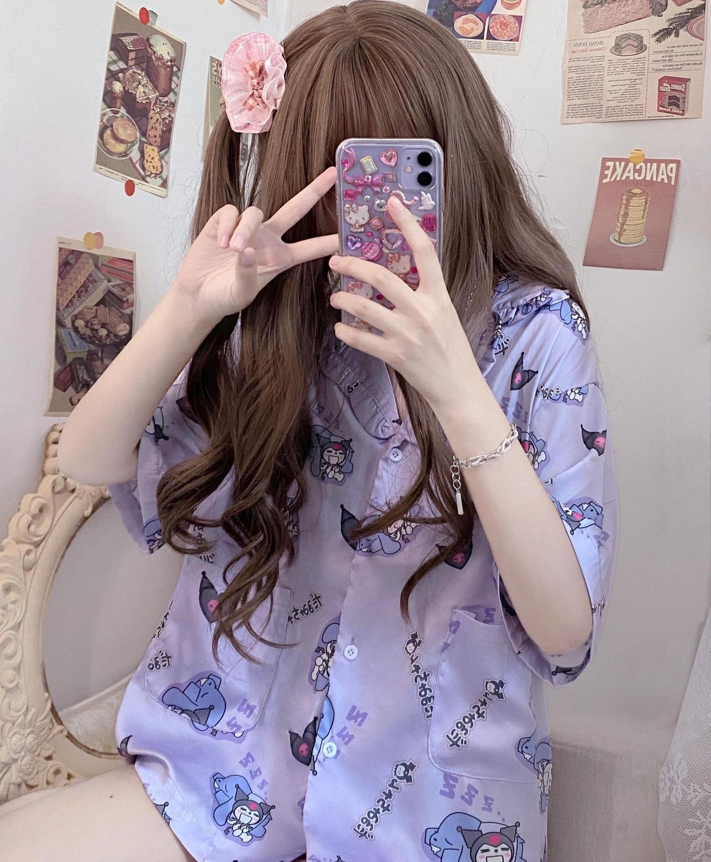 Sanriocore Pajamas Set