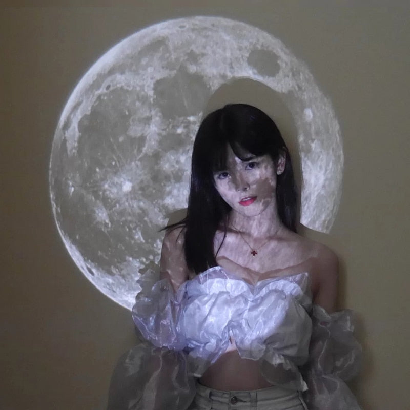 Full Moon Aesthetic Projector Lamp