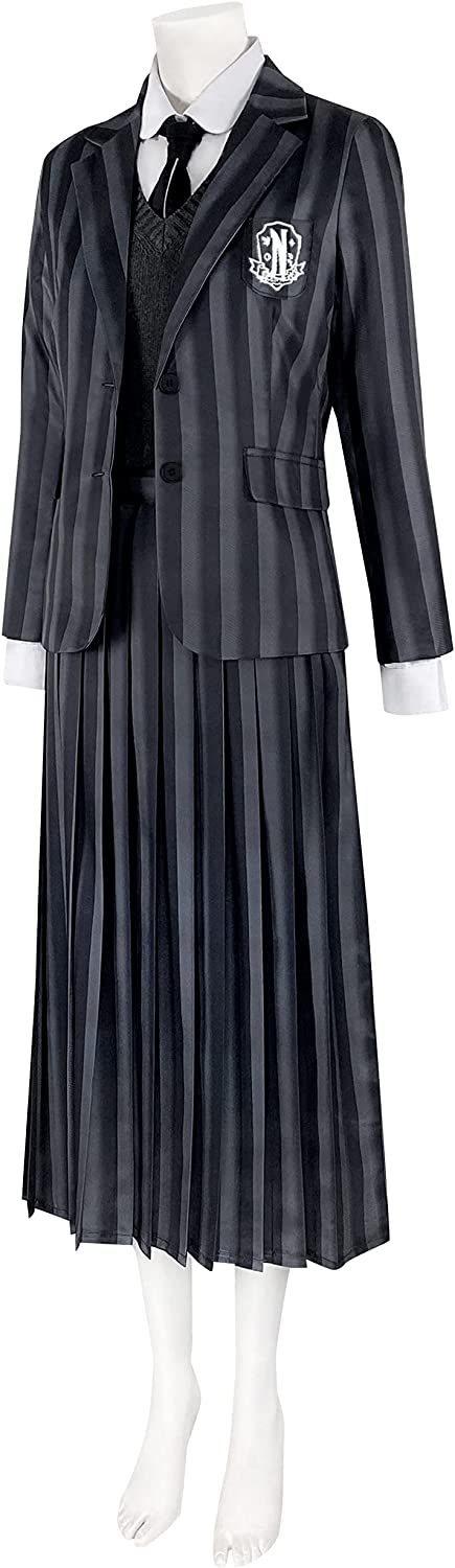 Wednesday Addams Nevermore Academy School Uniform