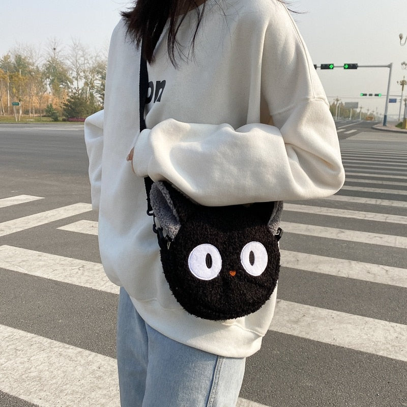 Neko Cat Face Shoulder Bag