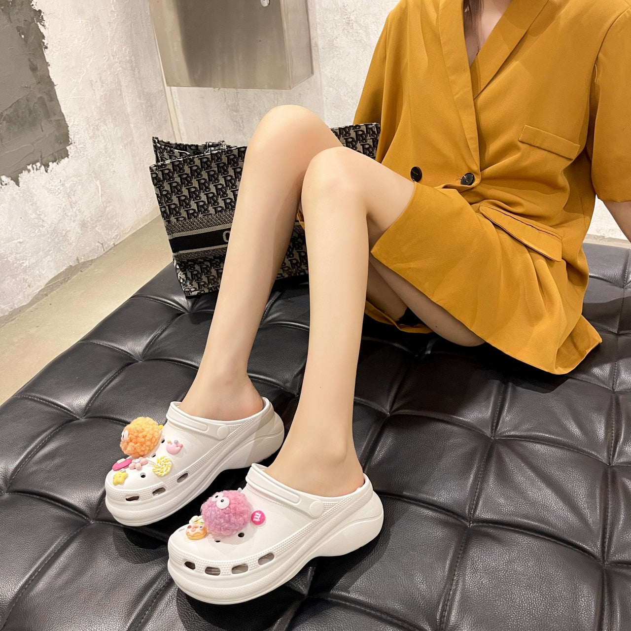Kawaii Lounge Slippers Cute Charms