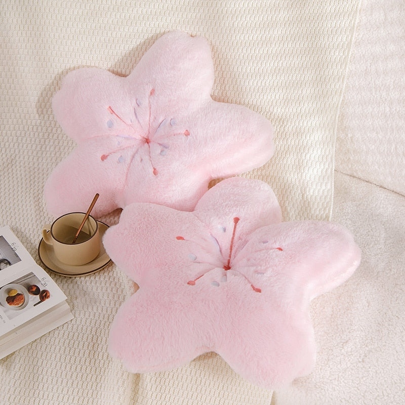 Sakura Pink Cherry Blossom Pillow