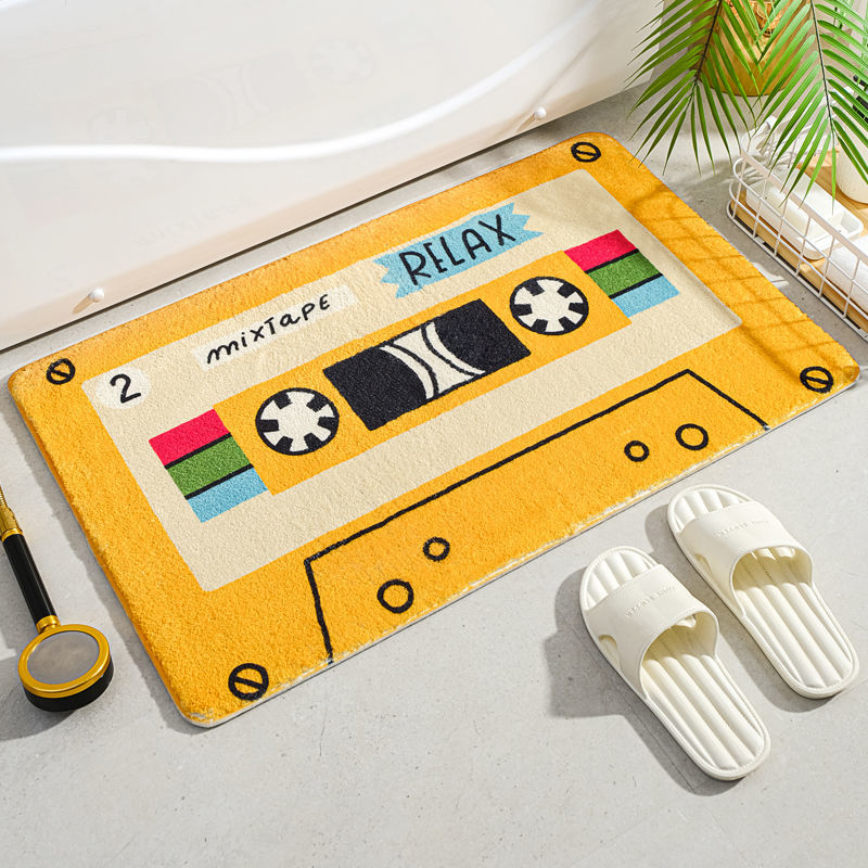 90s Vintage Cassette Tape Rug