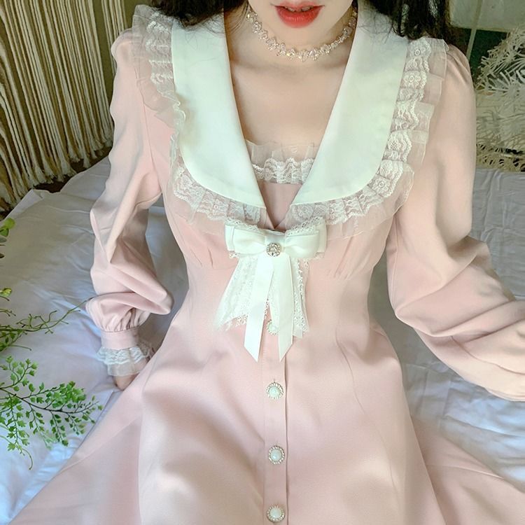 Sweet Lolita Pink Pretty Dress
