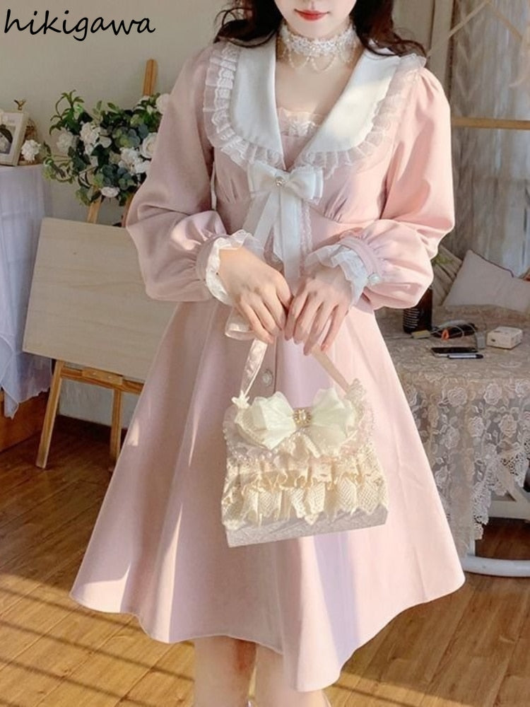 Sweet Lolita Pink Pretty Dress