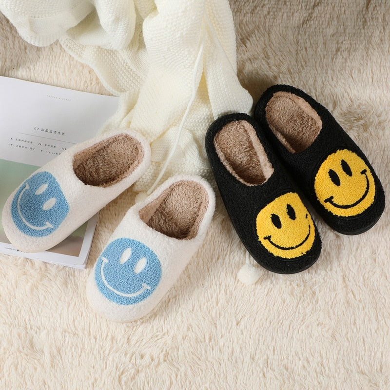 Smiley Face Slippers