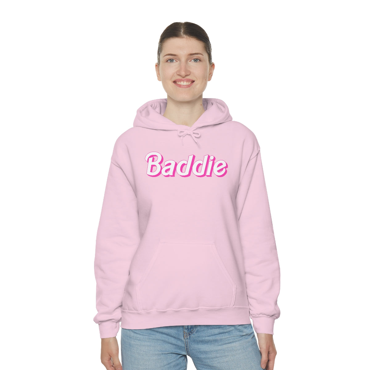 Y2K Baddie Barbie Hooded Sweatshirt
