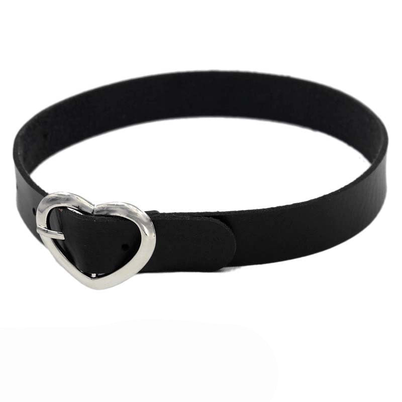 Aesthetic Heart Choker Necklace