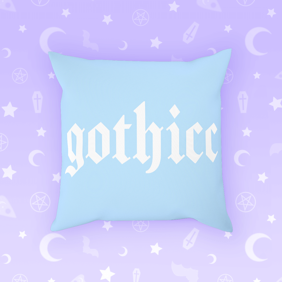 Pastel Goth Gothicc Pillow Cushion