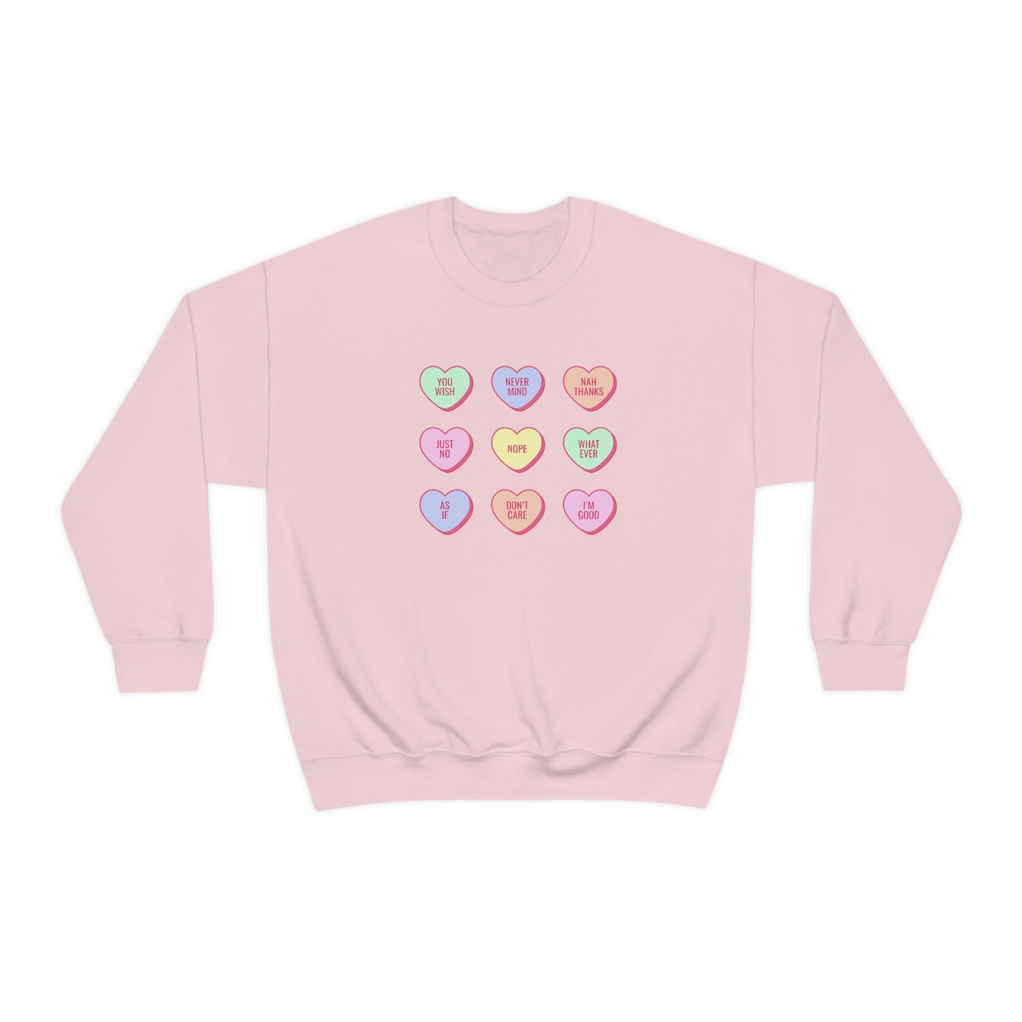 Valentines Heart Candy Sweatshirt